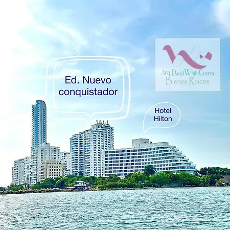 Apartamento *laguito*ed.conquistador * -gran Vista- Cartagena